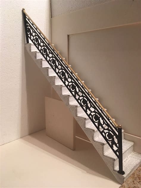 miniature dollhouse stair railings